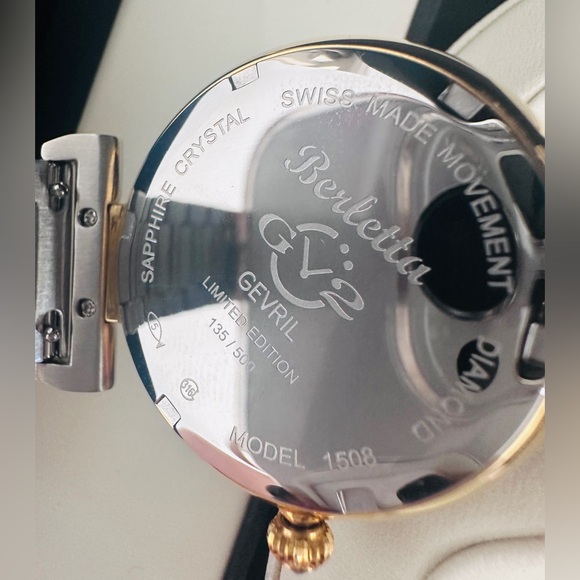 GV2 by Gevril Beretta Diamond women's Watch 1508 - Picture 5 of 8